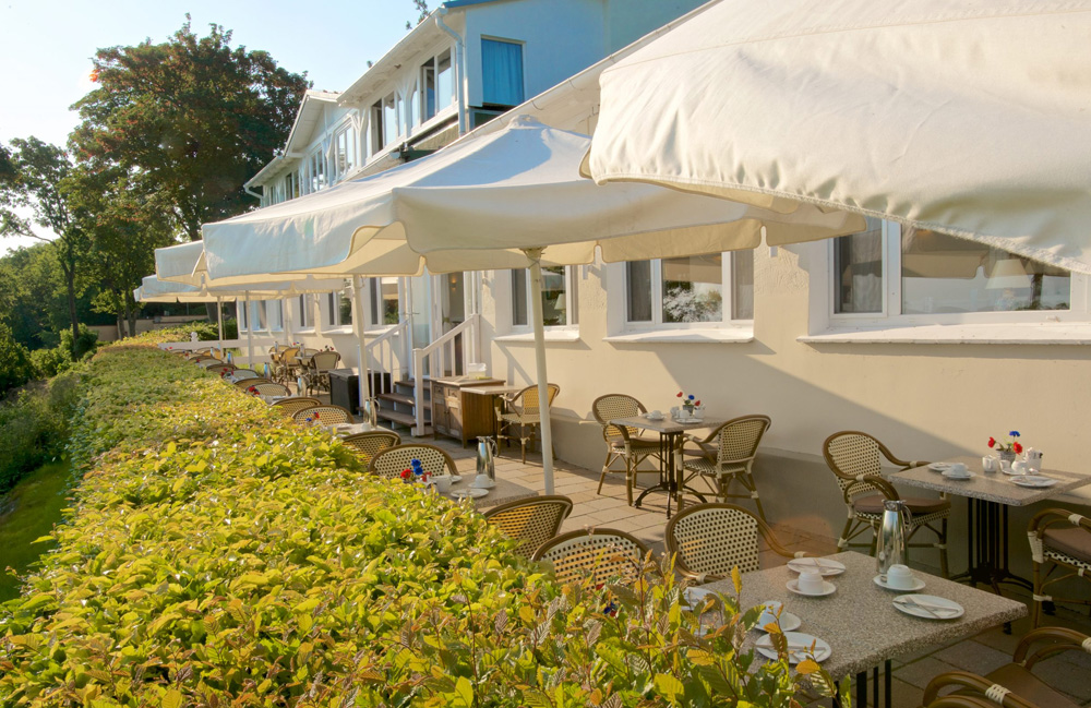 Terrasse Restaurant Rügen