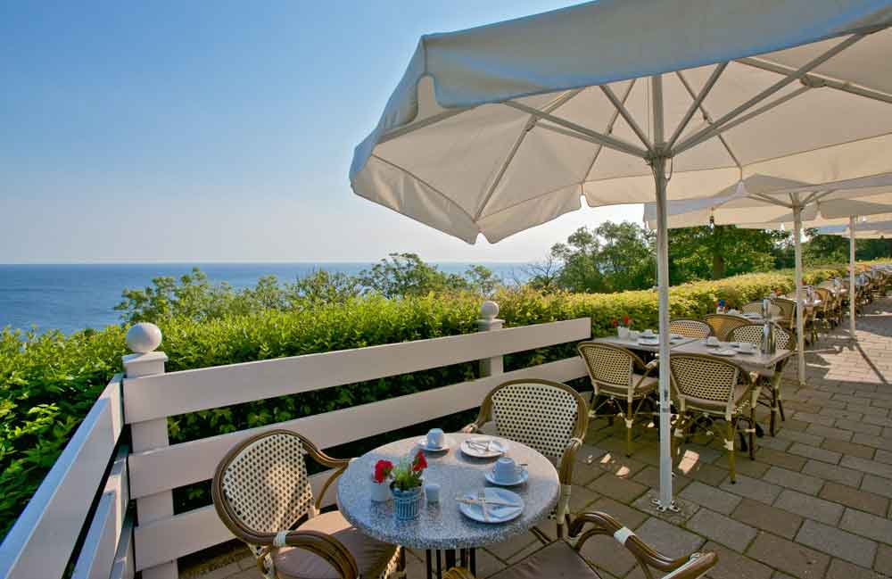 Restaurant Rügen mit Meerblick